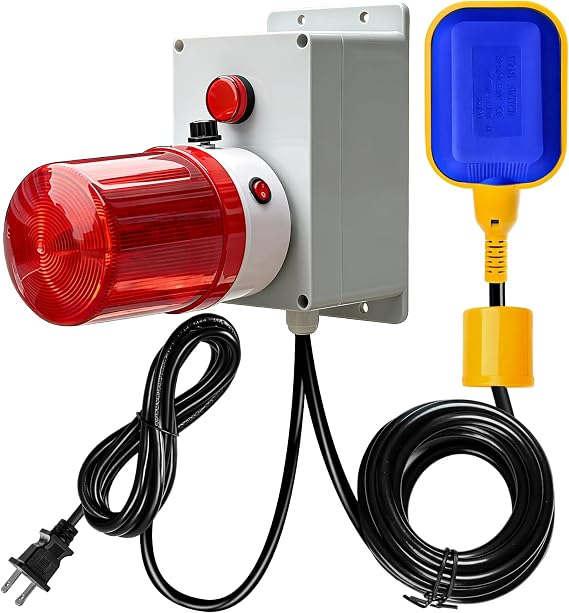 Sump Pump Alarm, High Water Alarm for Basements and Septic Tank