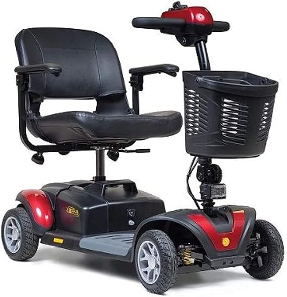 Golden Technologies - Buzzaround XLS HD - Travel Scooter - 4-wheel - Red