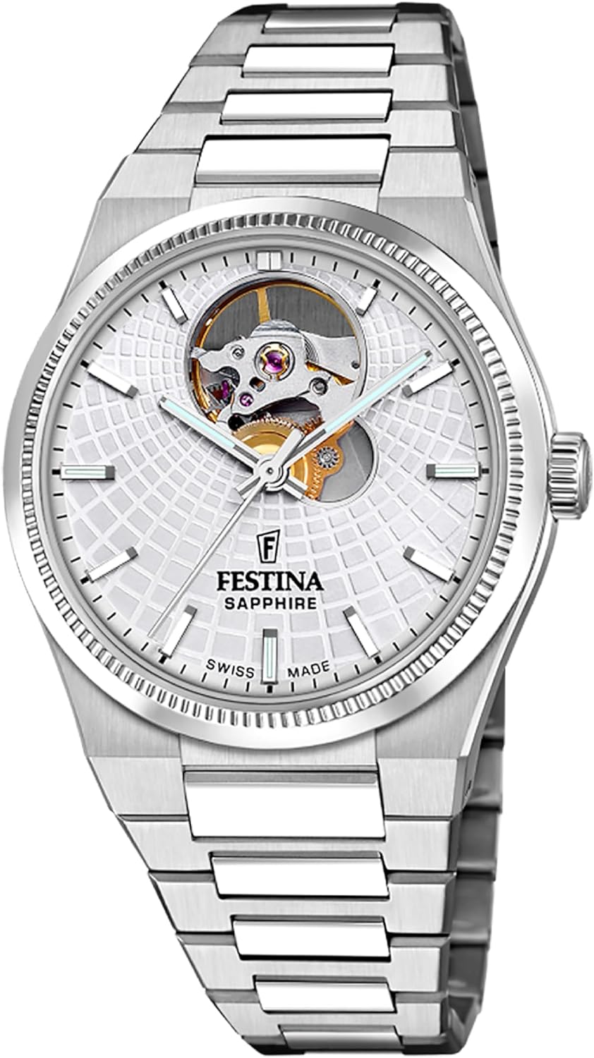 Festina Swiss, Rive Open Heart, Luxury Men's Watch