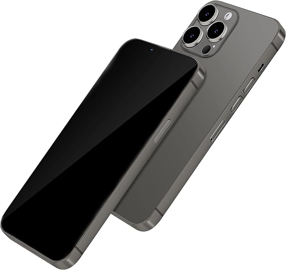 Without Logo Non-working Phone Dummy Display Model Pretend Phone toy for Phone 13 Pro Max 13 mini (6.7 inches, Grey Blackscreen)