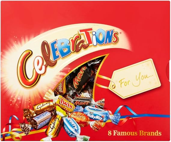 Celebrations 8 Famous Brands Gift Pack, 320g