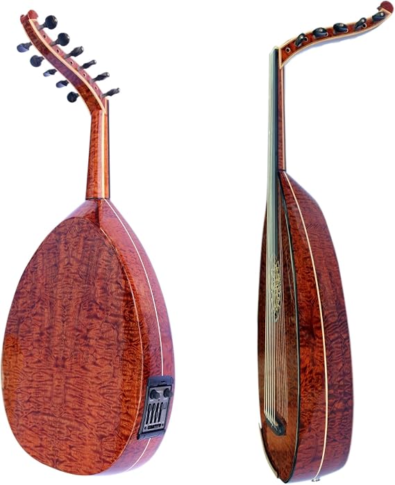 Special Electric Turkish Oud String Musical Instrument UNQ-20E By Miras