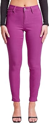 YMI Womens Hyperstretch Skinny Work Casual Mid-Rise Pants