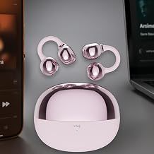 Mioji Air Buds 2 Kablosuz 5.4 IOS Android Windows PC ve Tüm Telefonlar ile Uyumlu Bluetooth Kulaklık - Pembe