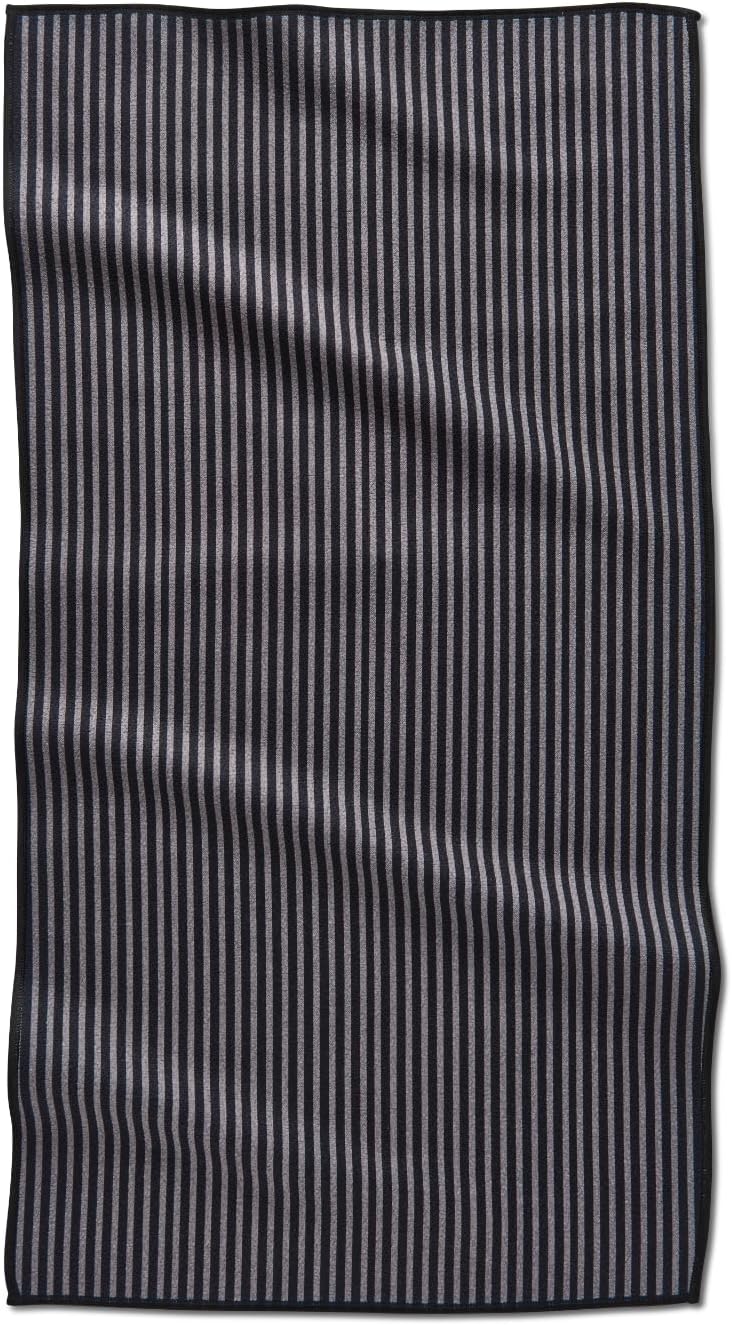 GEOMETRY Gym Towels for Working Out - Double-Sided, Compact & Quick Dry, Super Absorbent Microfiber Sweat Towel - Premium Microfiber for Gym - in Line, 16 x 30, 1 Piece