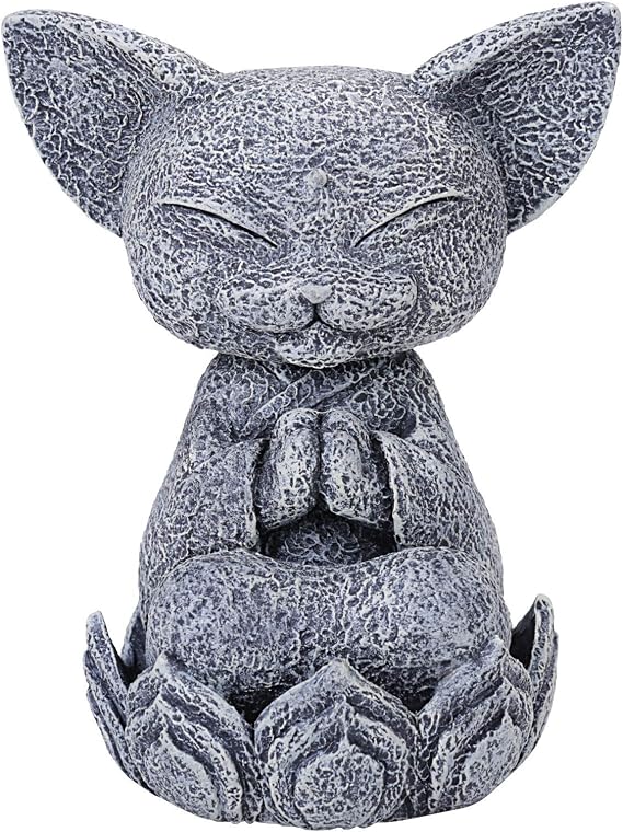 SUMMIT COLLECTION Mystical Mediating Jizo Cat