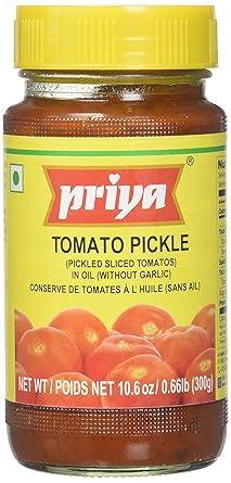 Priya Tomato Pickle without Garlic 300 g