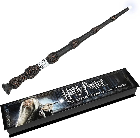 Harry Potter The Elder Wand with illuminating tip