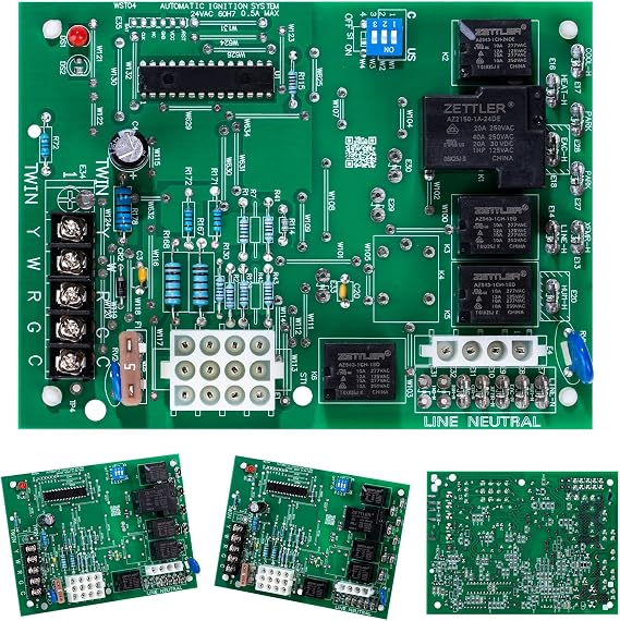50A55-3797 Furnace Control Board, Replacement for White Rodgers 50A55-3797, 50A55-474 ,50A55-476 , 50A55-571,Trane Single Stage CNT02891 CNT03797 CNT02789