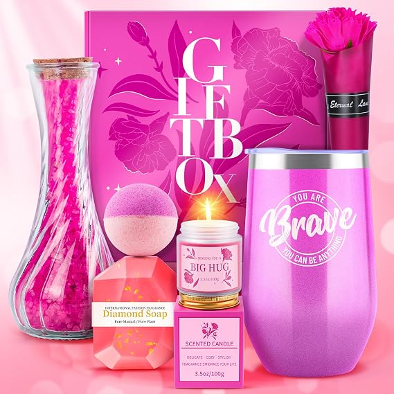 Gifts for Women,Get Well Soon Basket for Women,Mother's Day Gifts,Happy Birthday Gifts Basket for Women, Gift Set for Best Friends Female Women Sister Mom Wife Her Girlfriend Coworker Bestie