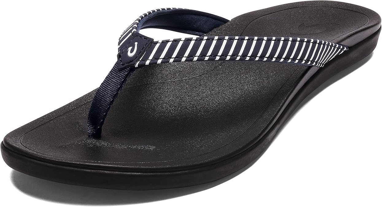 OluKai Ho'opio Women's Beach Sandals, Quick-Dry Flip-Flop Slides