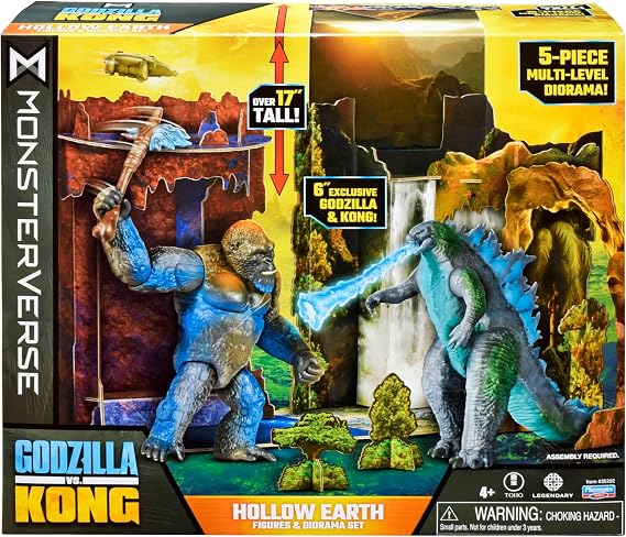 Godzilla x Kong : The New Empire - Hollow Earth 6 Story-in-A-Box Figure Bundle
