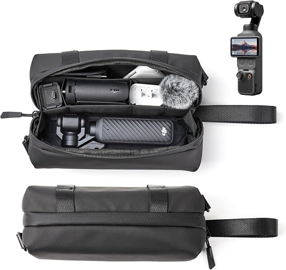Carrying Case for Osmo DJI Pocket 3 and xtra Multilayer DJI Osmo Pocket 4 Carrying Bag Osmo Pocket 3 Creator Combo Accessories Black