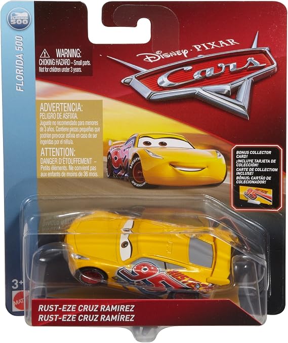Disney Pixar Cars Die-cast Final Race Cruz With Accessory Card Vehicle