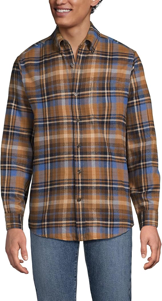 Lands' End Flagship Flannel Shirt