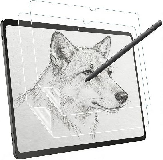 2 PACK Paperfeel Matte PET Film Screen Protector for iPad mini 3/2/1 7.9 inch, Anti Glare Fingerprint Write and Draw Like on Paper