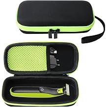 Hemlosk Hard Travel Case for One Blade 360 Philips OneBlade Pro Norelco, Hatteker, Wahl, Yinke Trimmer Barber Bag and Shaver, Compatible with Braun Series 3/5/7/9 Electric Shaver Organizer Case