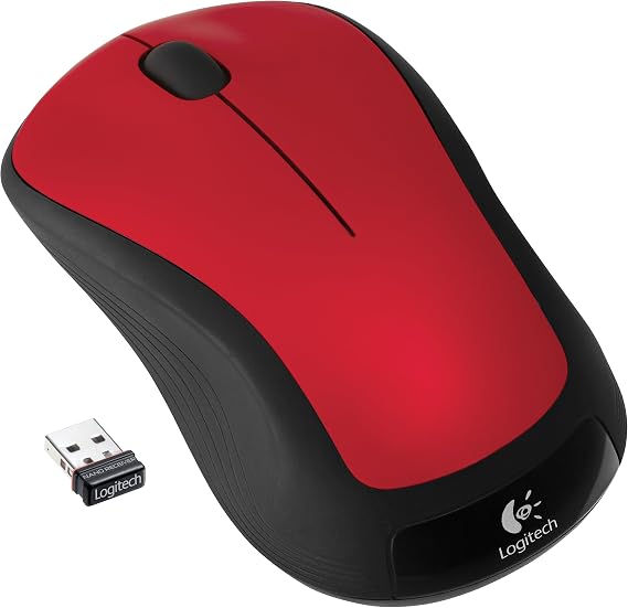 Logitech Wireless Mouse M310 - Flame Red
