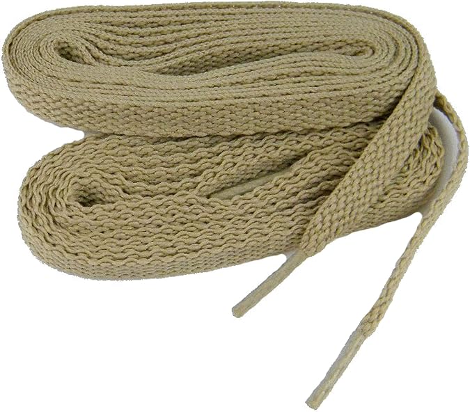 2 Pair Pack - 5/16 Style 8mm wide Flat Athletic Trainer sneaker Shoelaces
