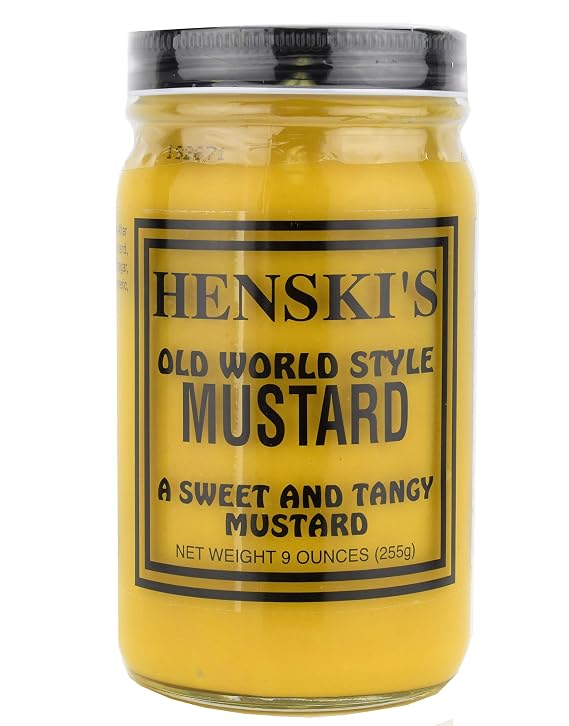 Henski's Old World Style Mustard (Sweet and Tangy)
