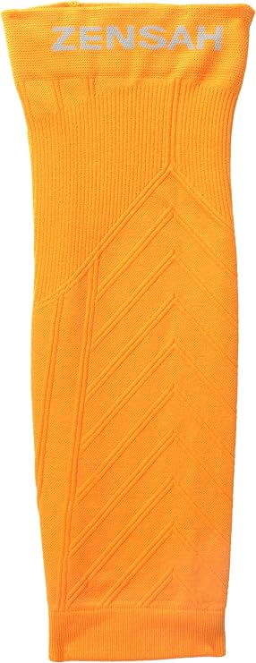 Zensah Calf/Shin Compression Sleeve - Made in the USA Single Leg Compression Sleeve for Shin Splint Relief, Recovery, Running