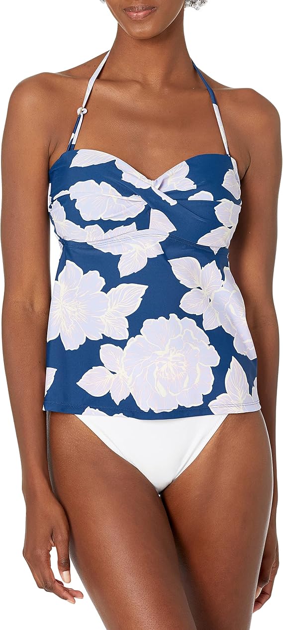 Catalina Women's Standard Plus Twist Bandeau Tankini