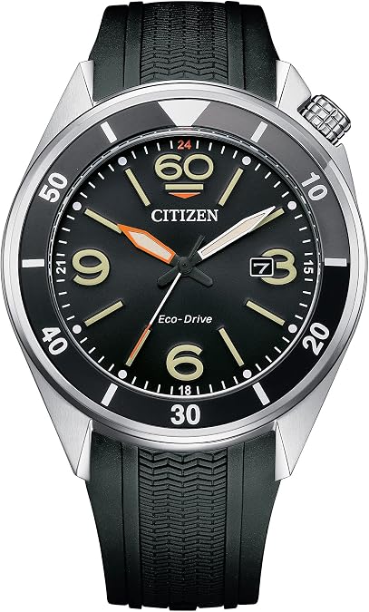 CITIZEN Men's Eco-Drive Sport Casual 44mm Stainless Steel AW1710-04E