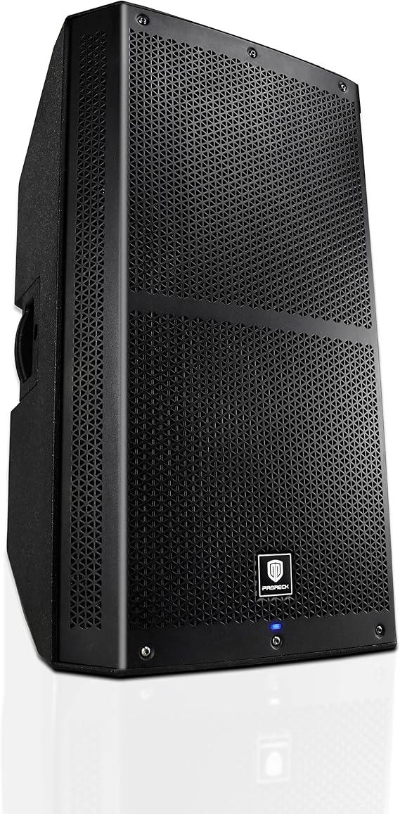 1400W P.M.P.O Powered 15inch Monitor Speaker, with DSP Processor, Bluetooth, for Wedding,Church