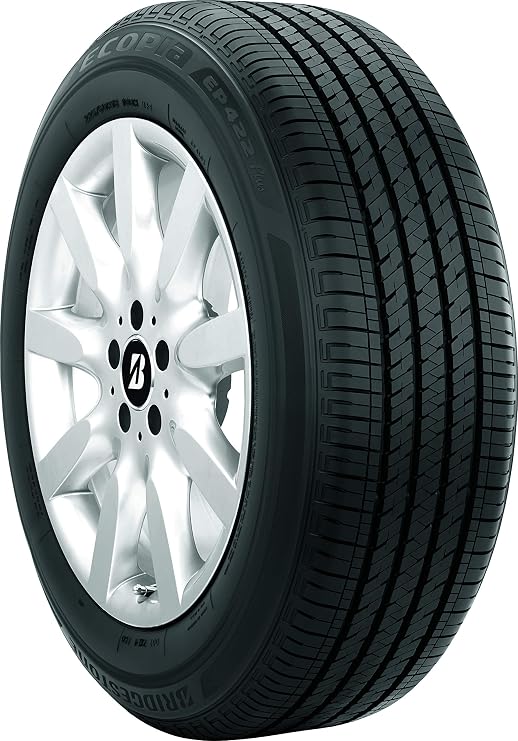 Bridgestone Ecopia EP422 Plus All-Season Touring Tire 215/55R17 94 V | Passenger Touring All Season Traction 94V Rated Standard Load Radial Construction Black Sidewall Tire