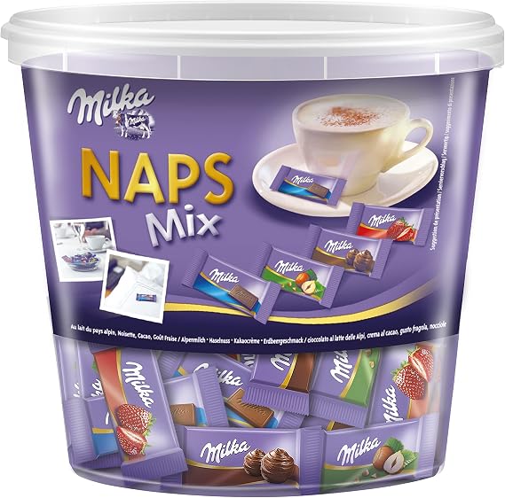 Milka Naps Mix Dose "Ideal furs Buro", 1er Pack (1 x 1 kg)
