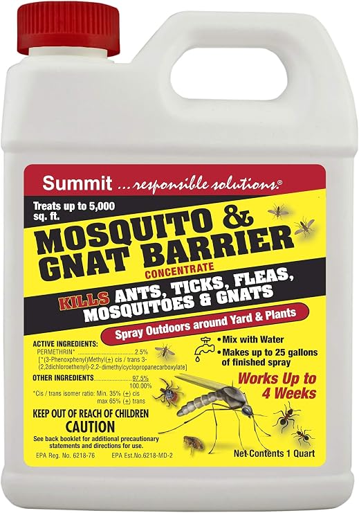 Mosquito & Gnat Barrier, Quart Concentrate