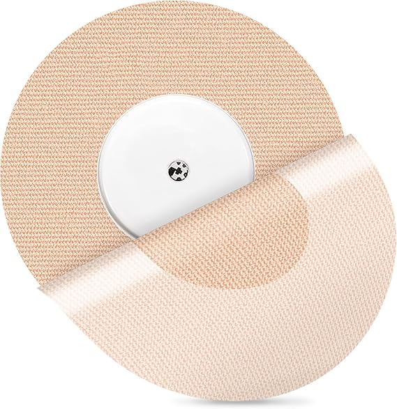 20pcs Libre 2 Plus Sensor Covers, Beige