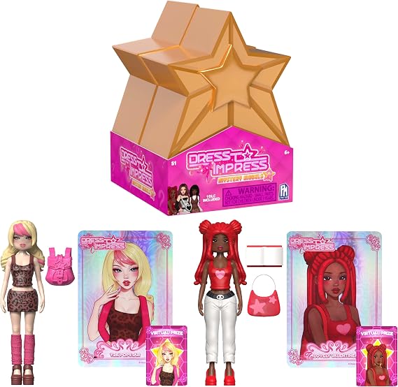 PhatMojo Dress to Impress - Mystery Model Minifigure 2-Pack (4" Tall, Series 1) [Includes DLC]