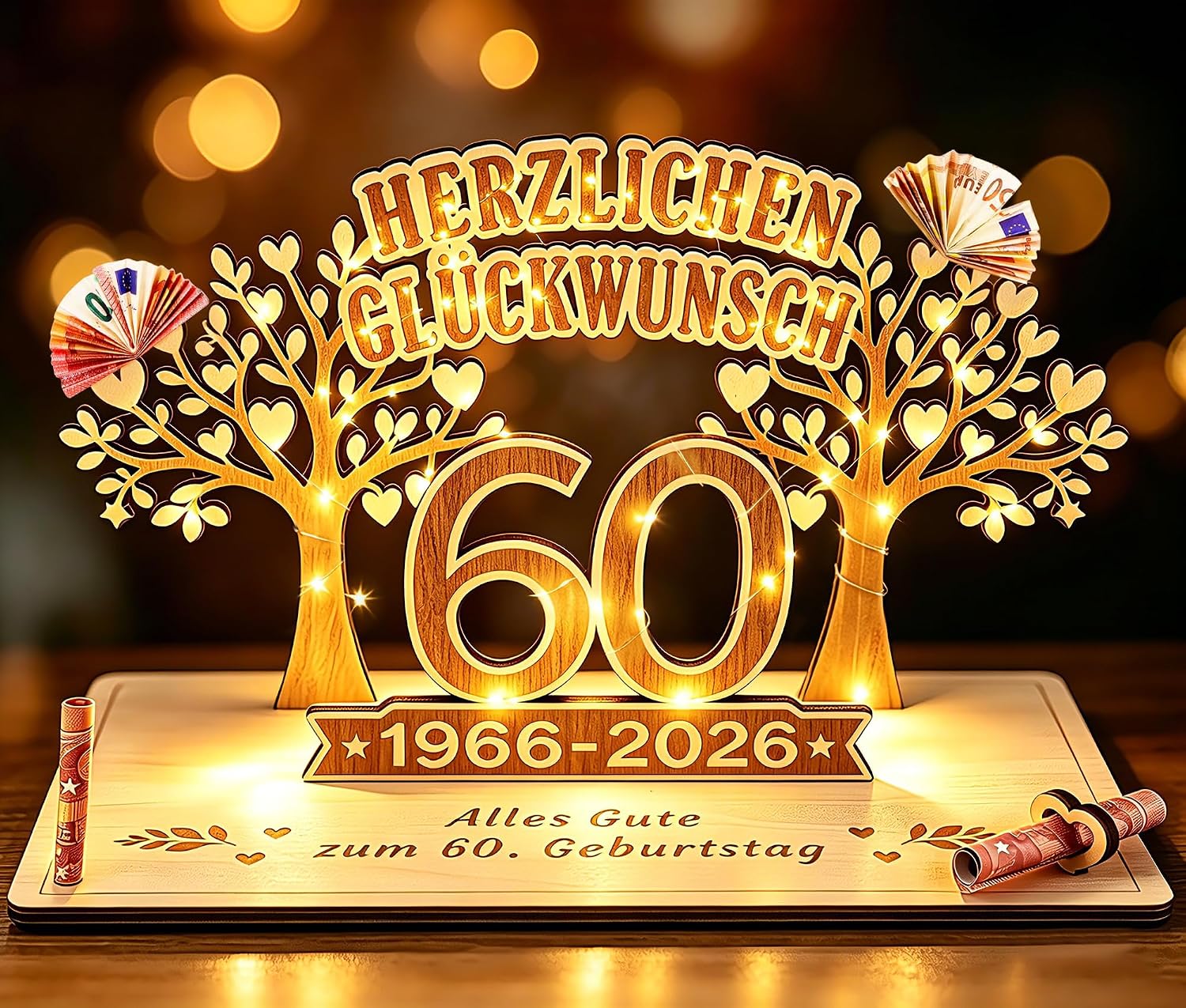 Giftota - Birthday Gift Wooden 60