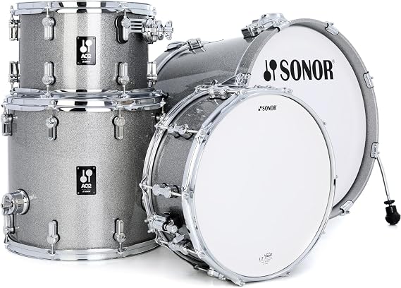 Sonor AQ2 Bop 4-Piece Shell Pack with Snare - Titanium Quartz