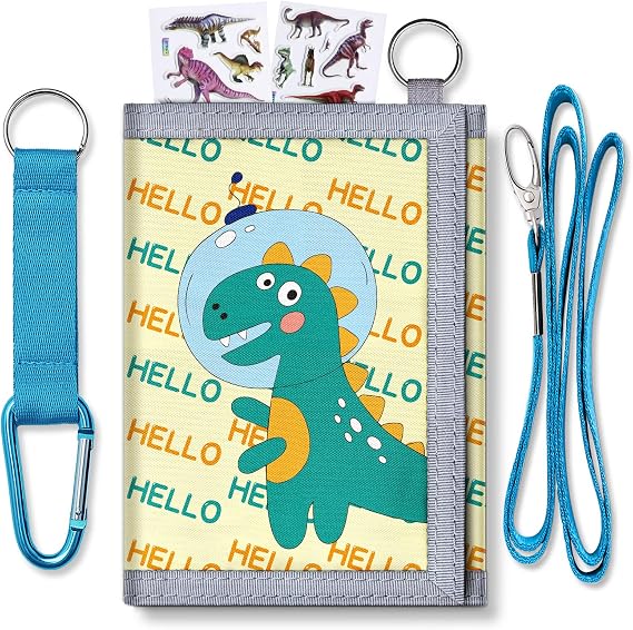 Kids Wallets for Boys With Coin Pocket for Kids Ages 5-7,Trifold Wallet Novelty Wallet for Childrens Birthday Gifts