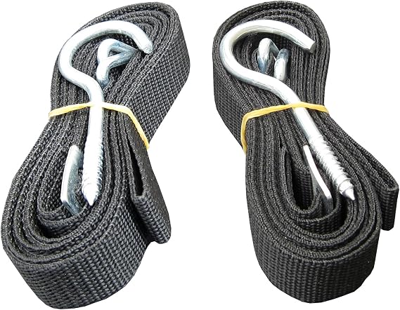 Kayak Storage System, Canoes Wall Rack Holders, Adjustable Storage Straps Garage Hangers, 100LBS(45KGS) Weight Capacity, Skiing Board, Ladder, Canoes, Kayak Wall Mount Storage System
