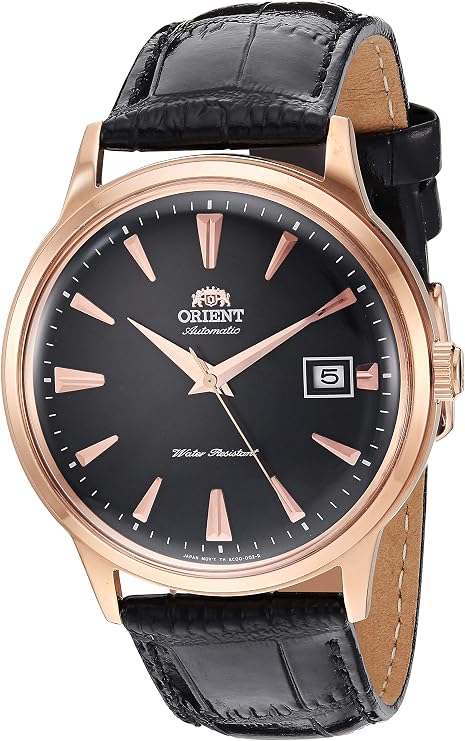 Orient Bambino Version 1 | Automatic/Hand-Winding Movement | 40.5mm Dress Watch | Domed Mineral Crystal