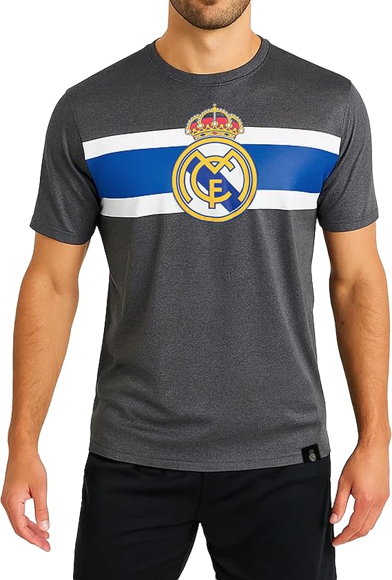 Icon Sports Officially Licensed Real Madrid CF Game Day Shirt - Unisex Adult