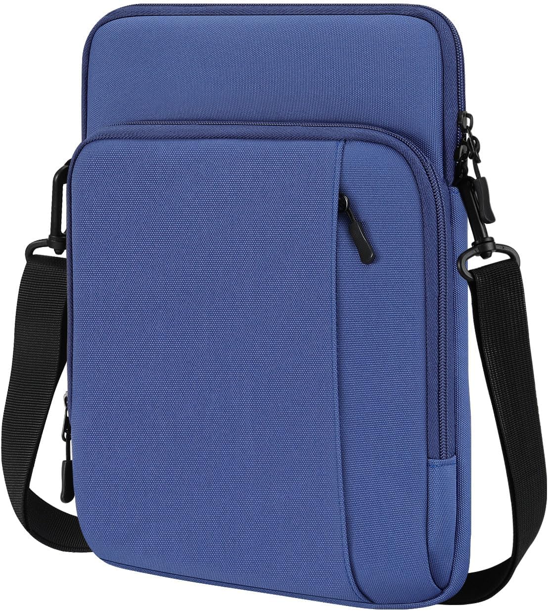 Dadanism 13.3 Inch Tablet Sleeve Shoulder Bag Carrying Case for iPad Pro 13" M4 2024, iPad Air 13", iPad Pro 12.9", Galaxy Tab S10 PlusS9 FES9 Plus 12.4", reMarkable Paper Pro 11.8", Dark Blue