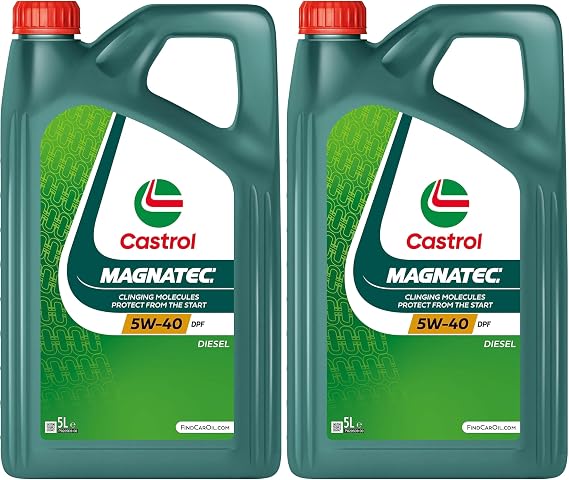 Castrol MAGNATEC 5W-40 DPF Engine Oil 5L (Pack of 2)