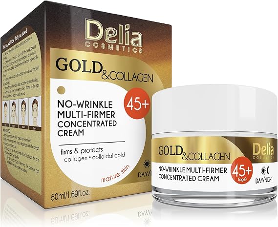Delia Gold Collagen Cream 45 + 50 ml