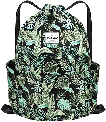 XEYOU Drawstring Sports Backpack Lightweight Gym Yoga Sackpack Shoulder Rucksack Casual Outdoor Daypack for Women and Men | Lightweight, Gym, Yoga, Casual, Outdoor
