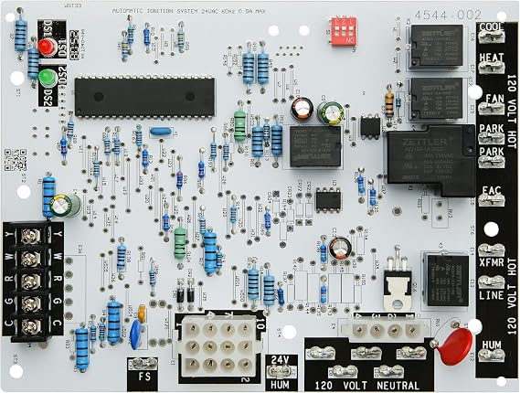 50A66-123 Control Board,50A66-123-04 Furnace Control Circuit Board Compatible with Lennox, Replaceor Furnace Control Board 50A66-122, 50A66-743,50A66-843, 69M15,23W51, 100925-03