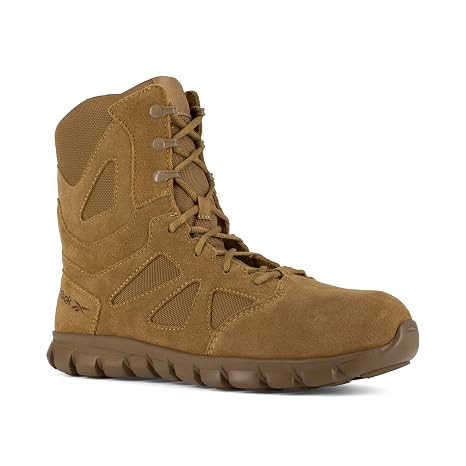 Reebok Men's Sublite Cushion Tactical Composite Toe Coyote 4 M