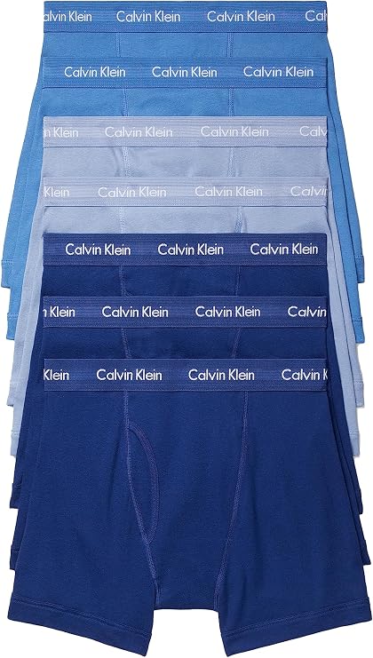 Calvin Klein Men's Cotton Classics Megapack Boxer Briefs Boxer Briefs (Pack of 7)