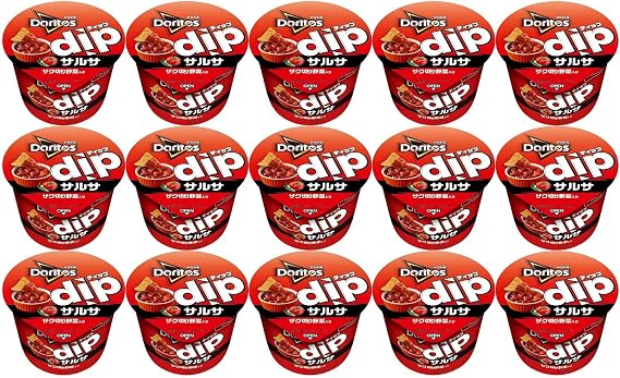 Doritos Dip Salsa 3.4 oz 95 g Dip Sauce Set of 15