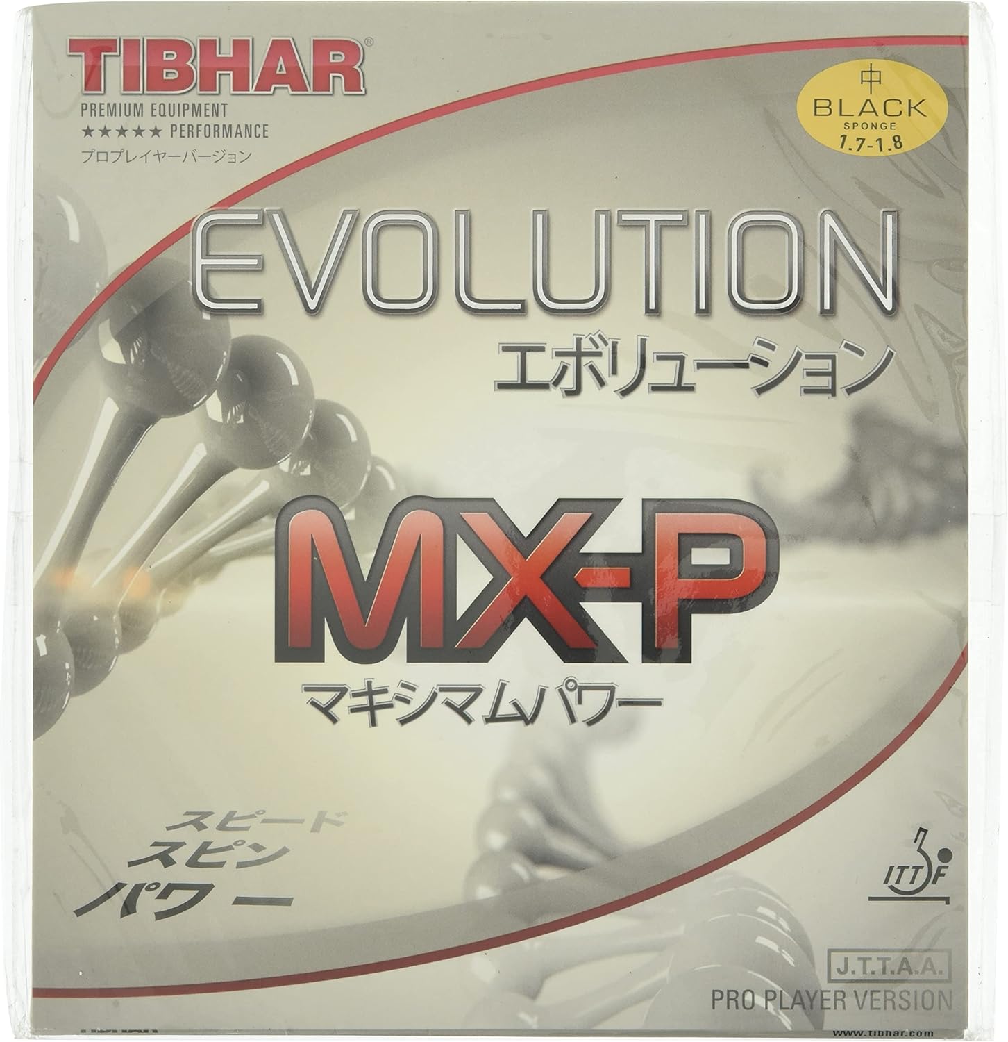 TIBHAR Evolution MX-P Table Tennis Rubber