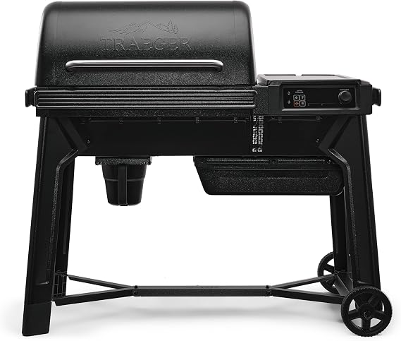 Traeger Woodridge Wood Pellet Grill & Smoker, 860 Sq In, WiFi | 500F max temp, 6-in-1 versatility grill, smoke, bake, roast, braise & BBQ with WiFIRE app control
