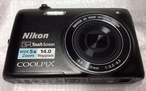Nikon COOLPIX S4100 14 MP Digital Camera with 5x NIKKOR Wide-Angle Optical Zoom Lens and 3-Inch Touch-Panel LCD (Black)